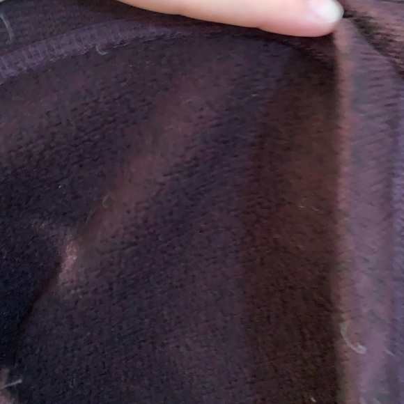 NWOT Ideology Purple Plum Long Sleeve Cowl Neck Sweater size XS - Picture 3 of 8